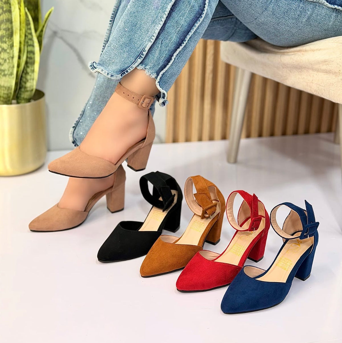 Ref. Maria - Tacon Clasico y Elegante