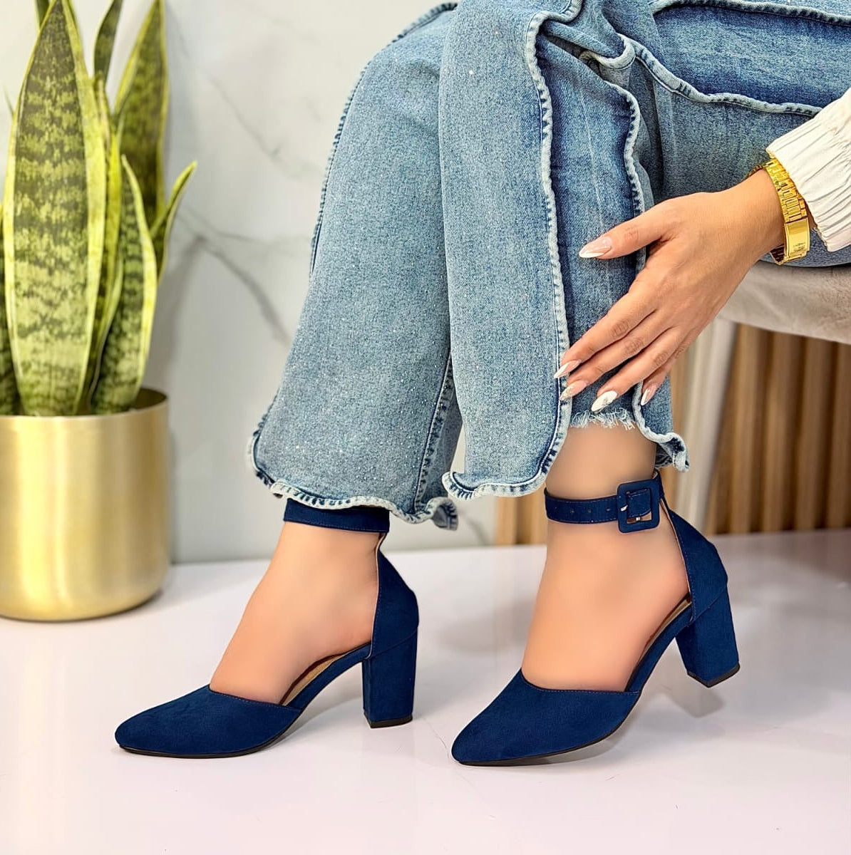 Ref. Maria - Tacon Clasico y Elegante
