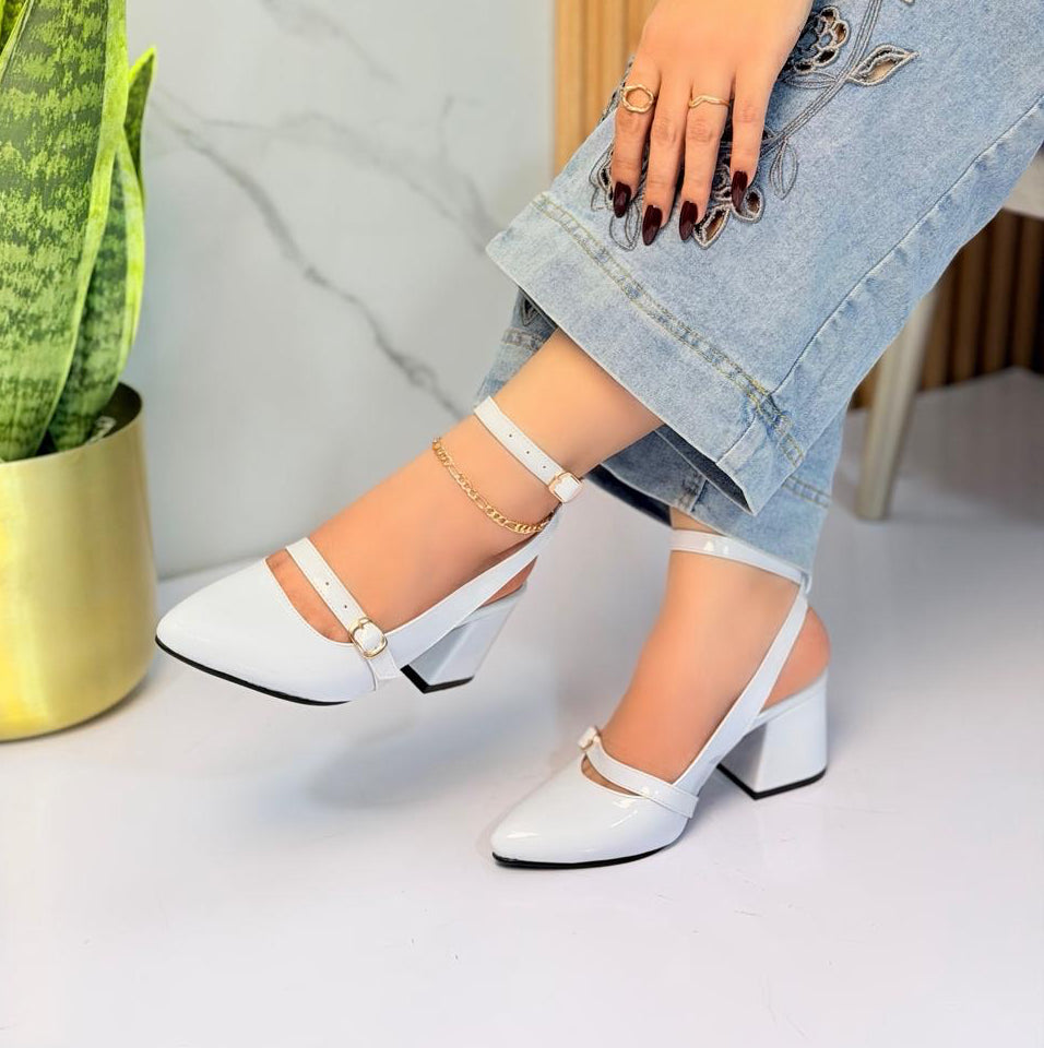 Ref. Liora - Tacon Elegante en Charol