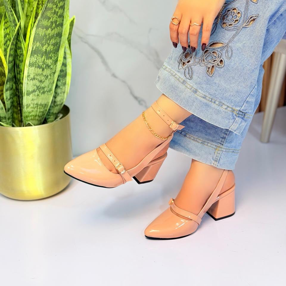 Ref. Liora - Tacon Elegante en Charol