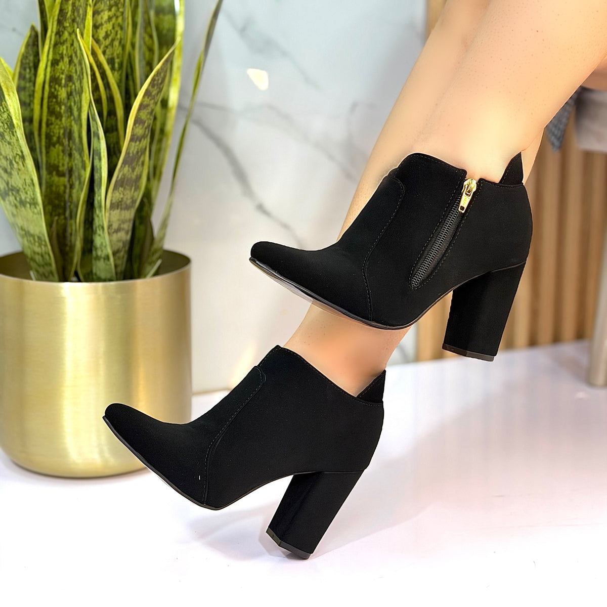 Ref. Zafira - Botin Elegante con Cierre