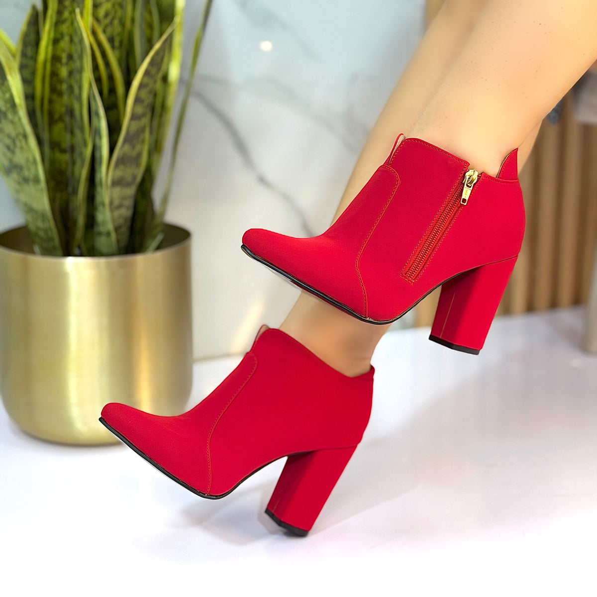 Ref. Zafira - Botin Elegante con Cierre
